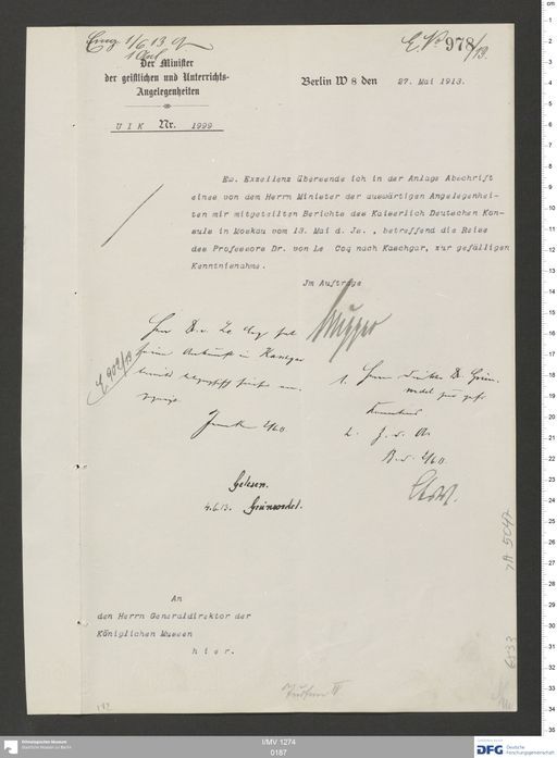 Acta XV (Turfan) | (I/MV 1274 0187)