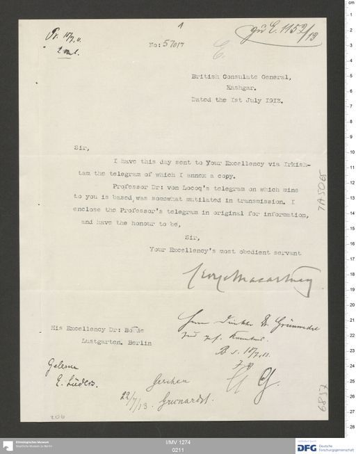 Acta XV (Turfan) | (I/MV 1274 0211)