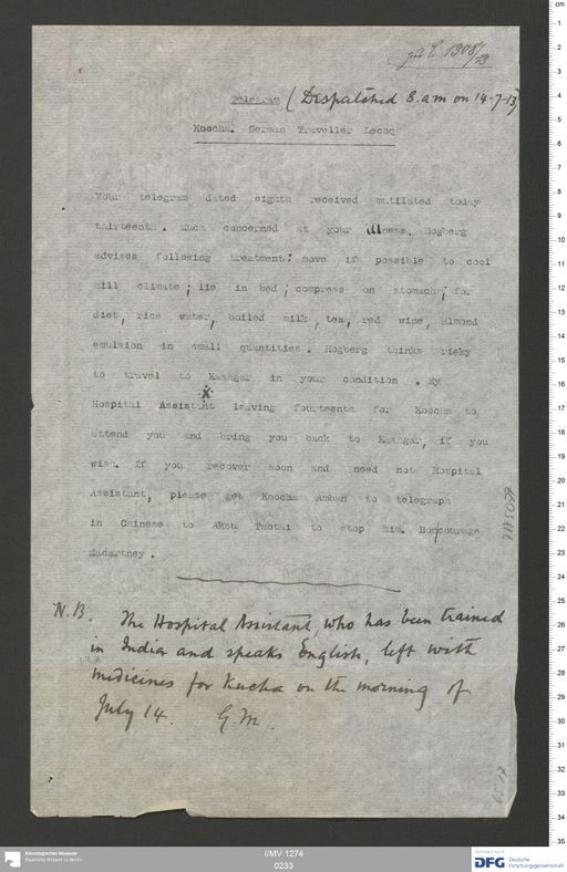 Acta XV (Turfan) | (I/MV 1274 0233)