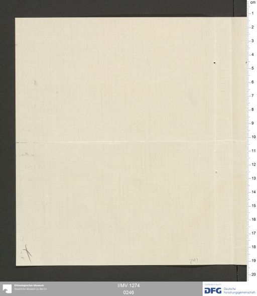 Acta XV (Turfan) | (I/MV 1274 0246)