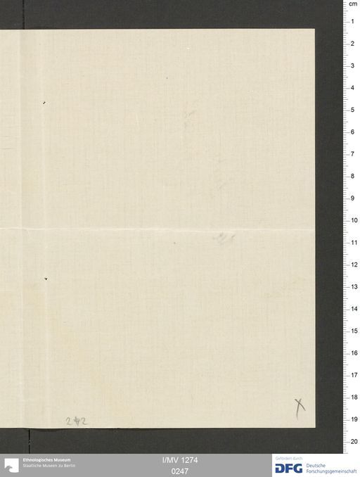 Acta XV (Turfan) | (I/MV 1274 0247)