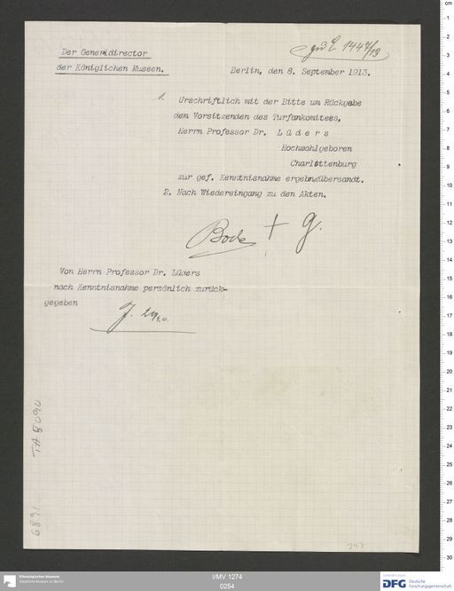 Acta XV (Turfan) | (I/MV 1274 0254)