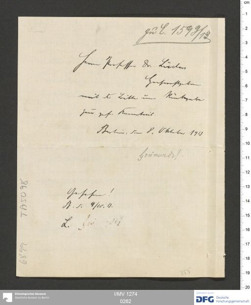 Acta XV (Turfan) | (I/MV 1274 0262)