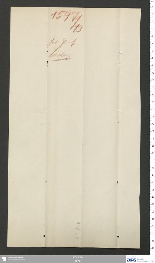 Acta XV (Turfan) | (I/MV 1274 0277)