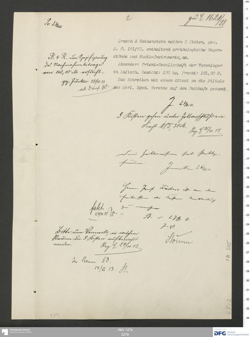 Acta XV (Turfan) | (I/MV 1274 0279)