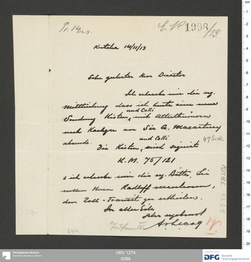 Acta XV (Turfan) | (I/MV 1274 0299)