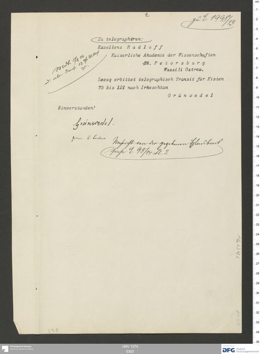 Acta XV (Turfan) | (I/MV 1274 0303)