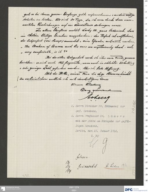 Acta XV (Turfan) | (I/MV 1274 0331)