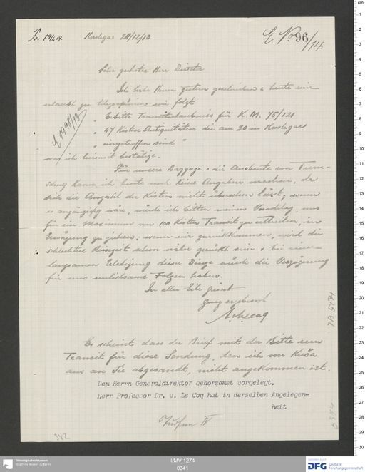 Acta XV (Turfan) | (I/MV 1274 0341)