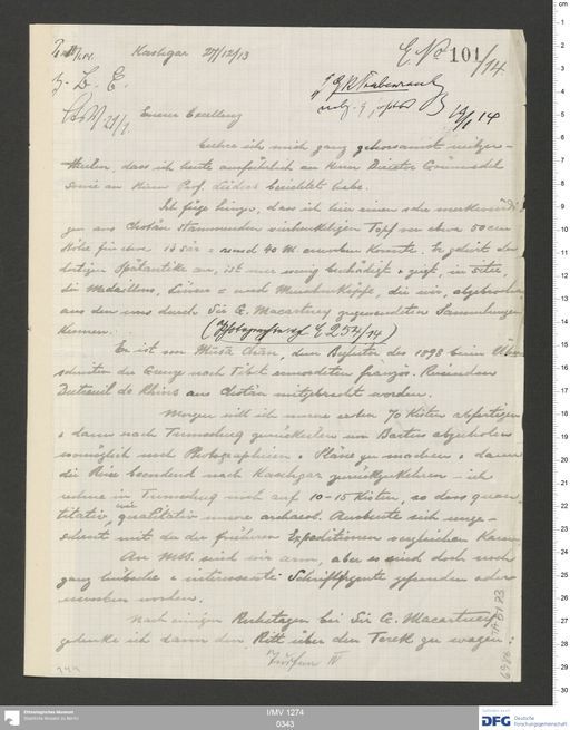 Acta XV (Turfan) | (I/MV 1274 0343)