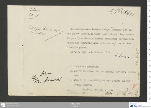 Acta XV (Turfan) | (I/MV 1274 0345)