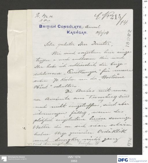 Acta XV (Turfan) | (I/MV 1274 0353)