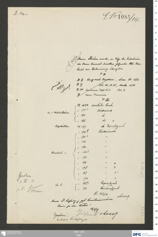 Acta XV (Turfan) | (I/MV 1274 0391)