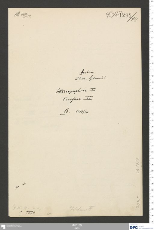 Acta XV (Turfan) | (I/MV 1274 0403)