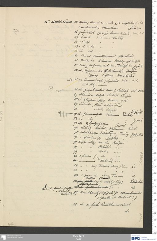 Acta XV (Turfan) | (I/MV 1274 0407)