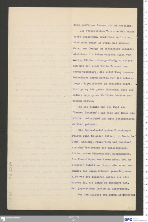 Acta XV (Turfan) | (I/MV 1274 0422)