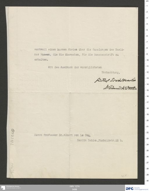 Acta XV (Turfan) | (I/MV 1274 0456)