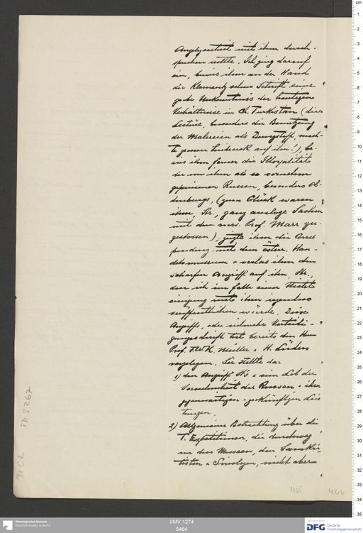 Acta XV (Turfan) | (I/MV 1274 0464)