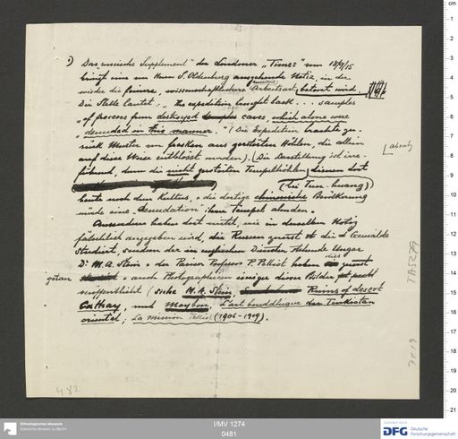 Acta XV (Turfan) | (I/MV 1274 0481)