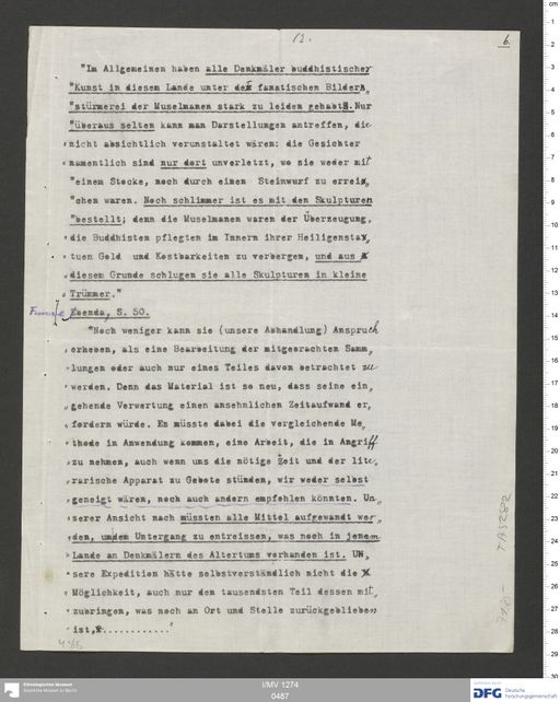 Acta XV (Turfan) | (I/MV 1274 0487)