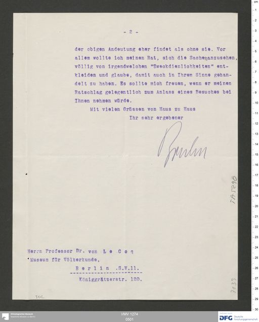 Acta XV (Turfan) | (I/MV 1274 0501)