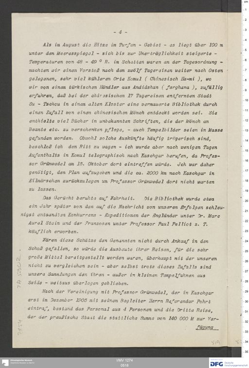 Acta XV (Turfan) | (I/MV 1274 0518)