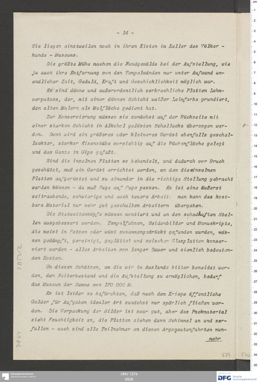 Acta XV (Turfan) | (I/MV 1274 0528)