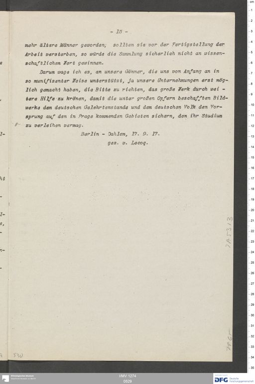 Acta XV (Turfan) | (I/MV 1274 0529)