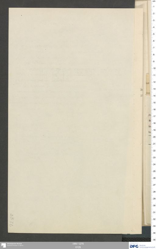 Acta XVI (Turfan) | (I/MV 1275 0125)