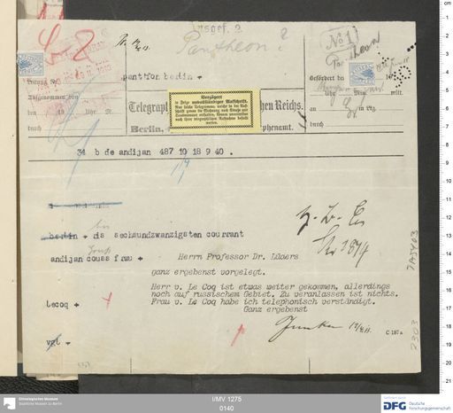 Acta XVI (Turfan) | (I/MV 1275 0140)