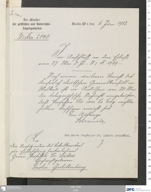 Acta XVI (Turfan) | (I/MV 1275 0154)