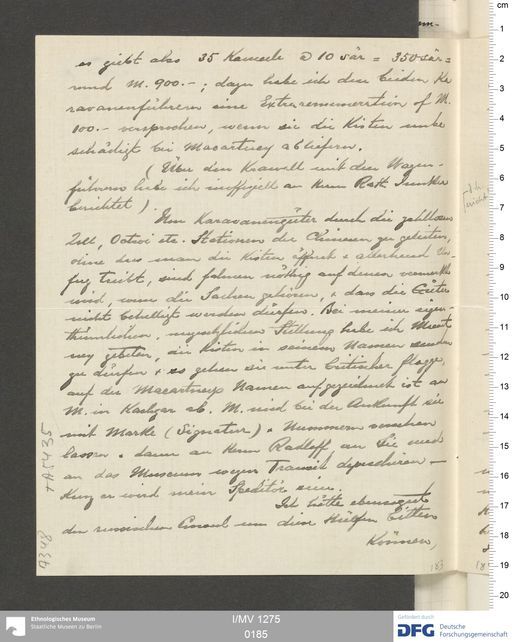 Acta XVI (Turfan) | (I/MV 1275 0185)