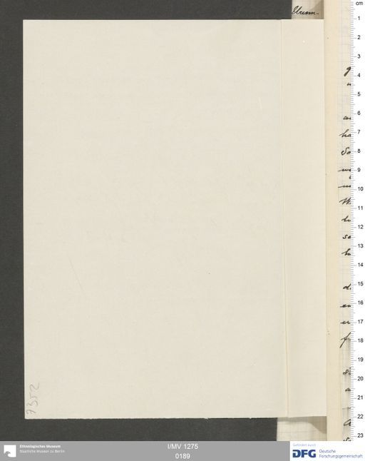 Acta XVI (Turfan) | (I/MV 1275 0189)