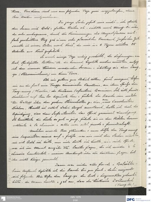 Acta XVI (Turfan) | (I/MV 1275 0191)