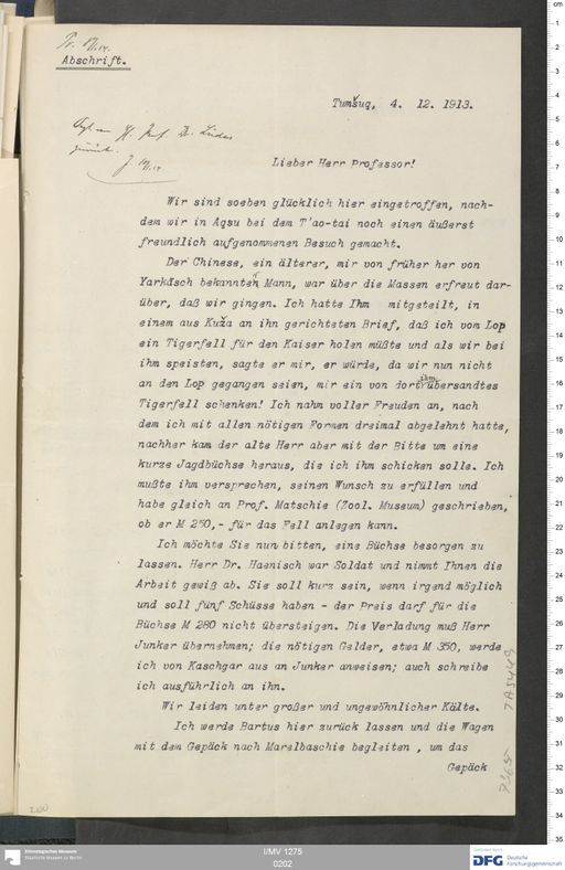 Acta XVI (Turfan) | (I/MV 1275 0202)