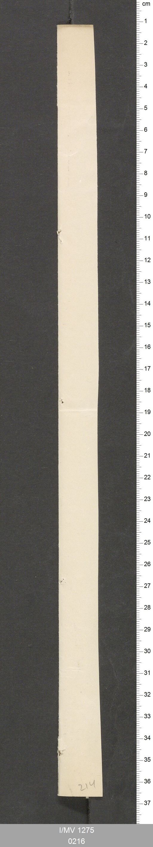 Acta XVI (Turfan) | (I/MV 1275 0216)