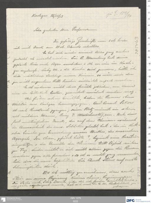 Acta XVI (Turfan) | (I/MV 1275 0222)