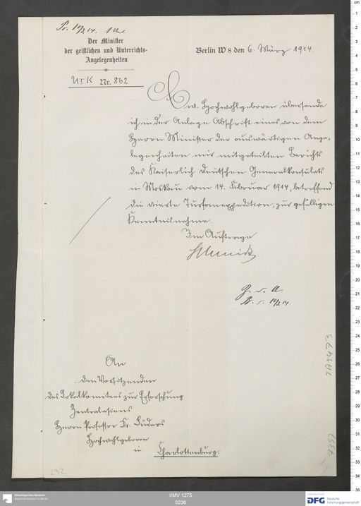 Acta XVI (Turfan) | (I/MV 1275 0236)