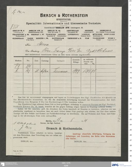 Acta XVI (Turfan) | (I/MV 1275 0248)