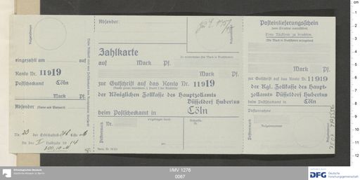 Acta XVII (Turfan) | (I/MV 1276 0067)