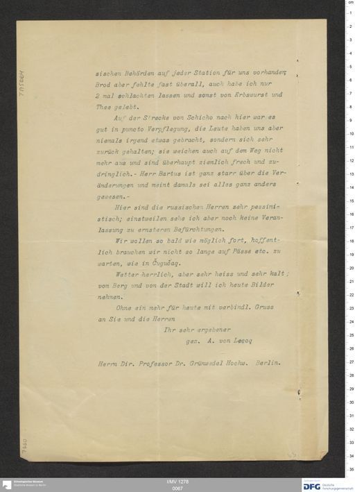 Acta XIX (Turfan) | (I/MV 1278 0067)