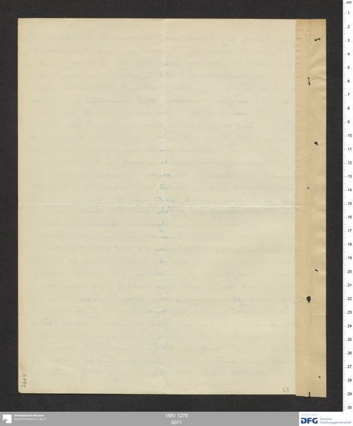 Acta XIX (Turfan) | (I/MV 1278 0071)