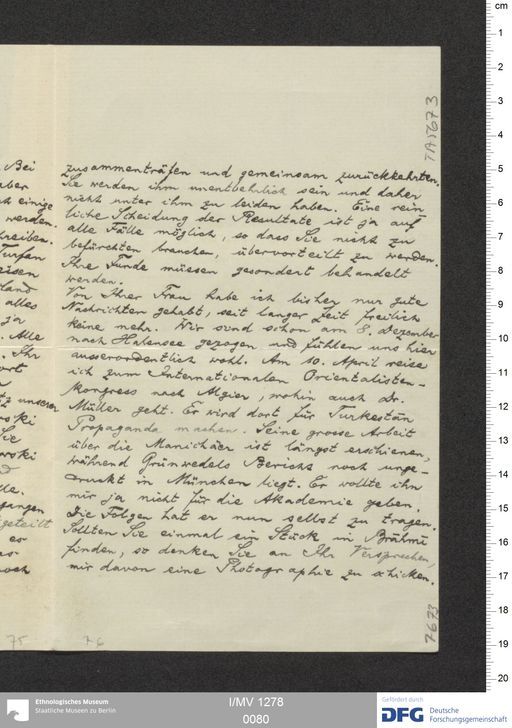 Acta XIX (Turfan) | (I/MV 1278 0080)