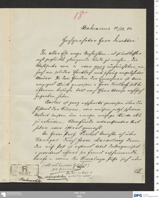 Acta XIX (Turfan) | (I/MV 1278 0084)