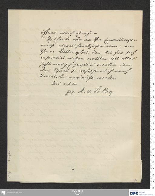 Acta XIX (Turfan) | (I/MV 1278 0085)