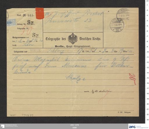 Acta XIX (Turfan) | (I/MV 1278 0088)