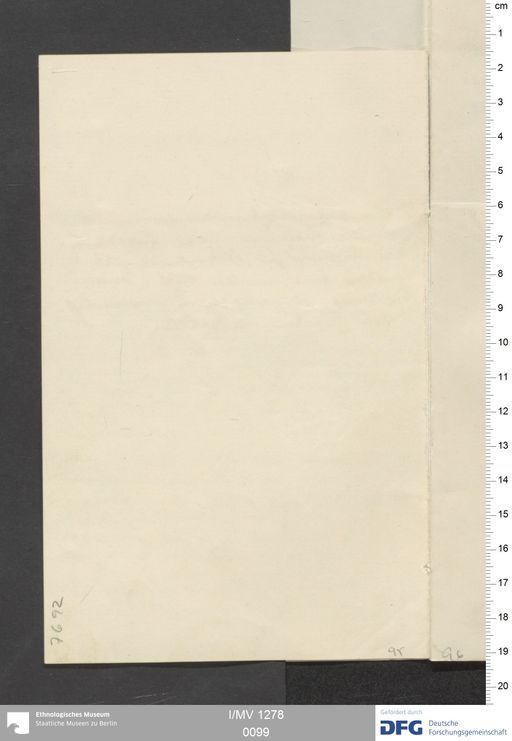 Acta XIX (Turfan) | (I/MV 1278 0099)