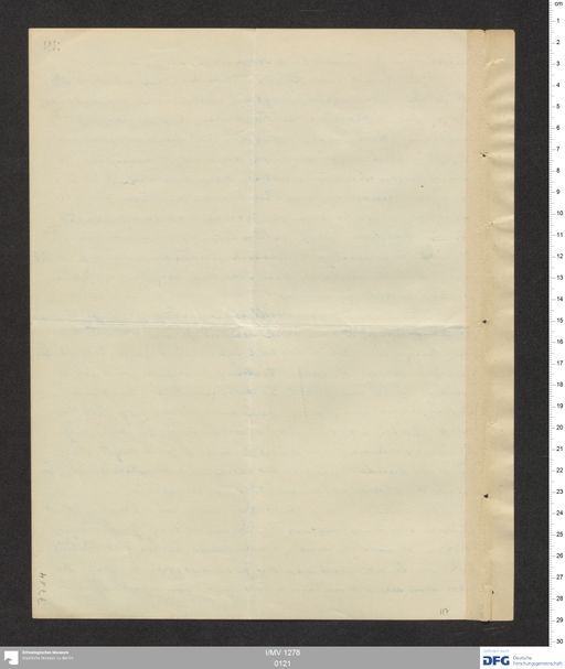 Acta XIX (Turfan) | (I/MV 1278 0121)