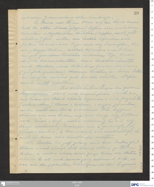 Acta XIX (Turfan) | (I/MV 1278 0122)