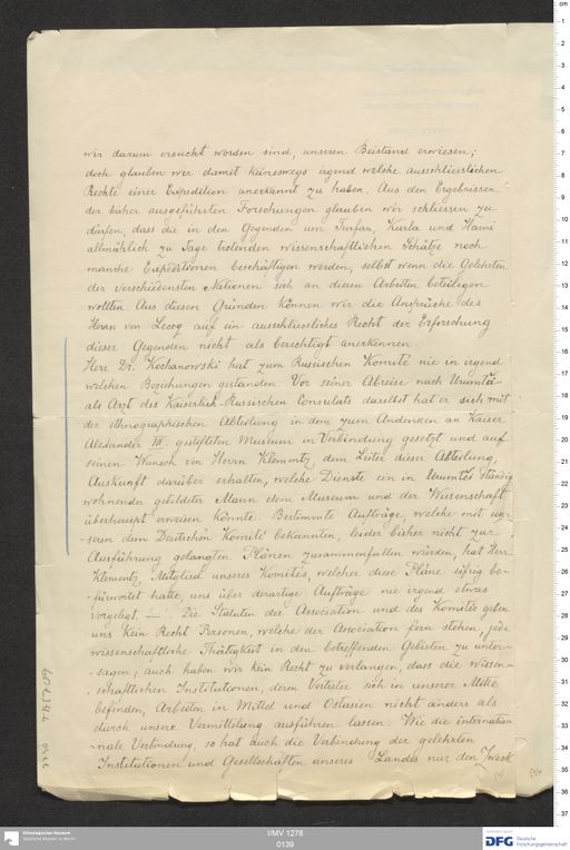 Acta XIX (Turfan) | (I/MV 1278 0139)